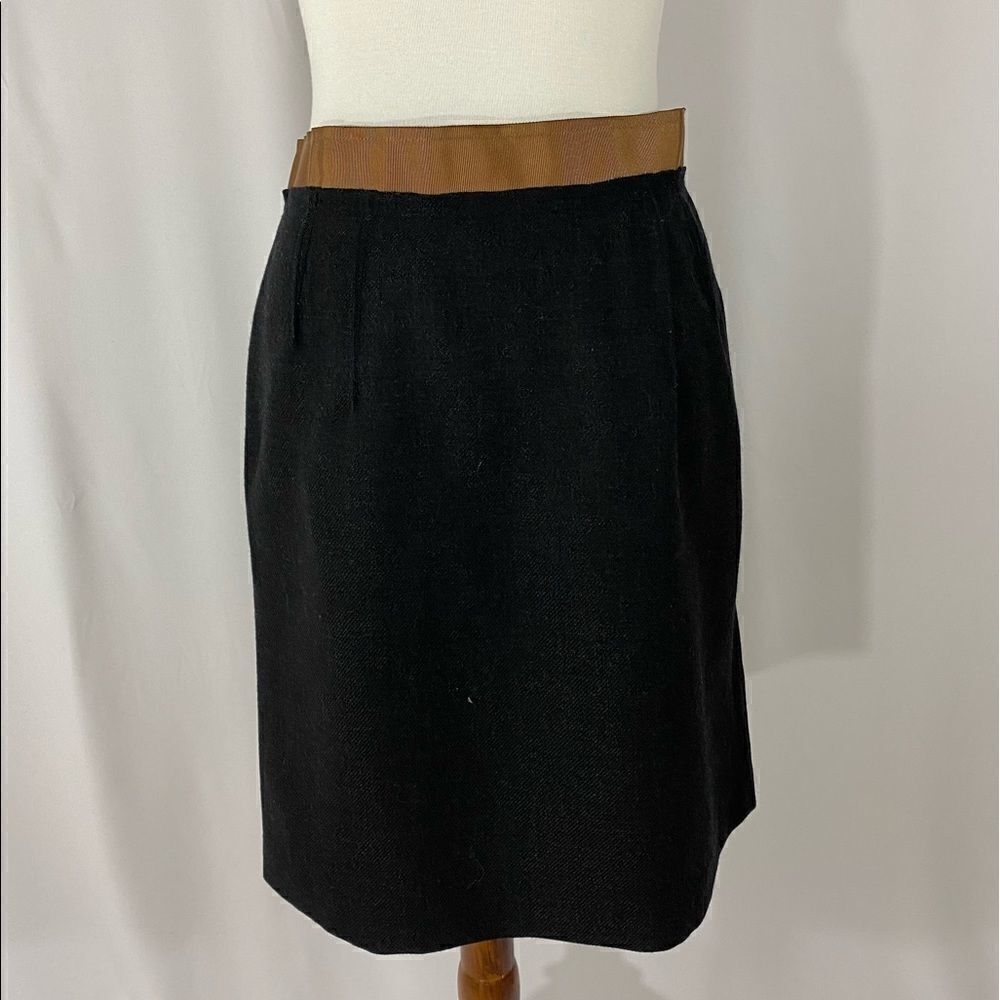 NWT Loft Black Wool Skirt